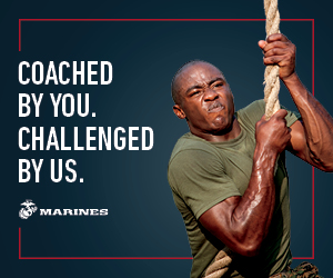 Advertisement Advertisement United States Marine Corps Coached by You Challenged by Us