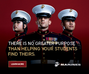Advertisement United States Marine Corps There is No Greater Purpose Than Helping Your Students Find Theirs