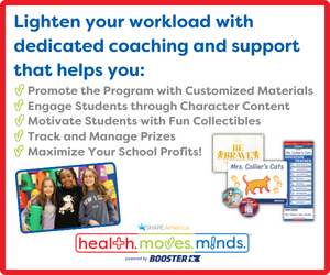 Prioritize Funds for your School with health moves minds powered by Booster